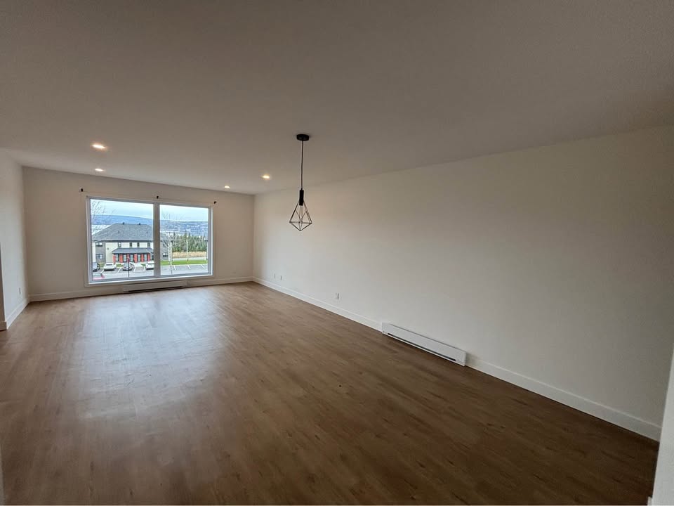 Salon dans un appartement de l'immeuble L'Horizon.