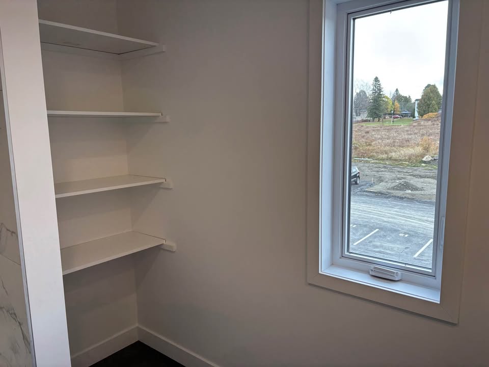 Rangement dans un appartement de l'immeuble L'Horizon.